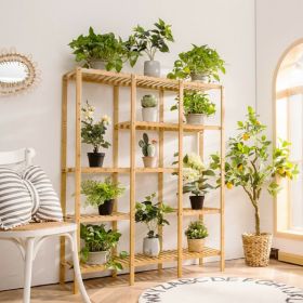 1PC Multifunctional Bamboo Shelf Storage Organizer Rack