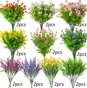 20 Artificial Bionic Bouquets (Option: 20Pcs)